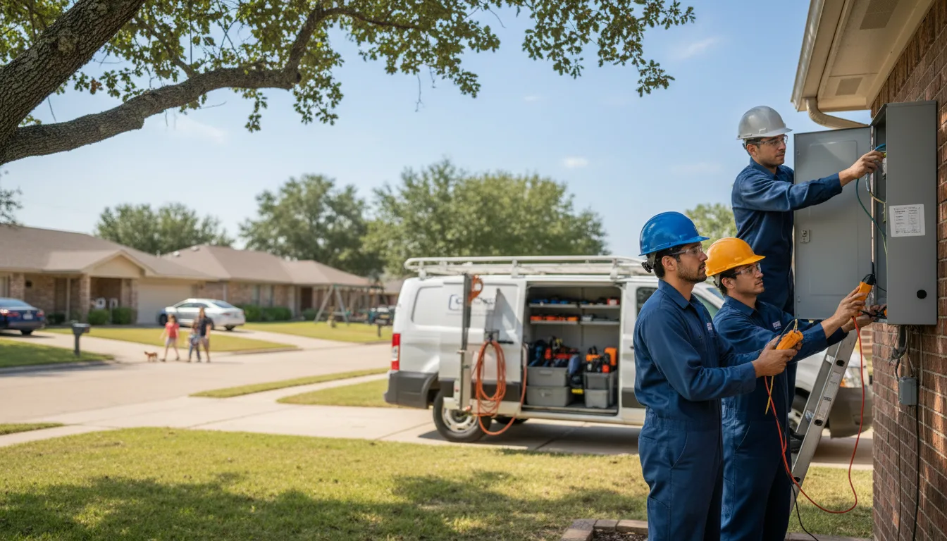 Certified electrician providing emergency electrical services in Leeper, PA